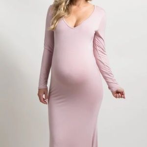 PinkBlush Photoshoot Maternity Gown/Dress